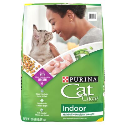 Purina Cat Chow Adult Indoor Hairball Control Healthy Weight