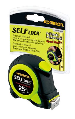 Komelon 25 ft. Self Lock Series Tape Measure