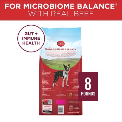 Image showing 5 th Purina ONE Small Bites Beef and Rice Formula High Protein Dry Dog Food