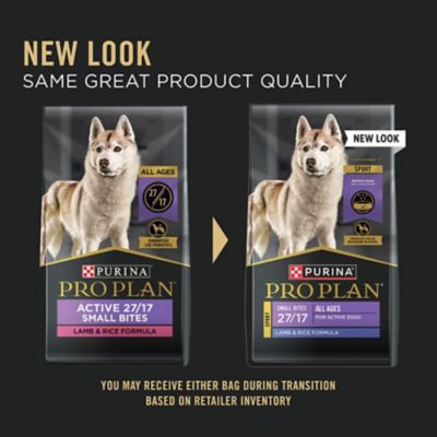 Image showing  All Life Stages Small Bites 27/17 Active Lamb and Rice Formula Dry Dog Food