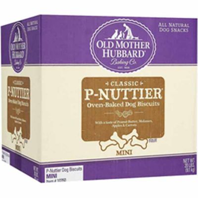 Old Mother Hubbard Classic Peanut Butter Flavor Oven-Baked Dog Biscuit Treats, 20 lb. [This review was collected as part of a promotion