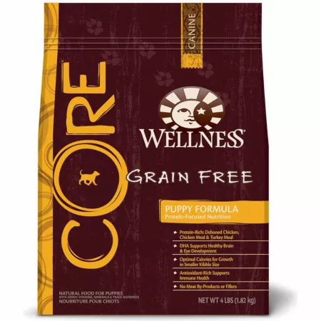 Wellness CORE Puppy Grain-Free Natural Chicken and Turkey Recipe Dry Dog Food