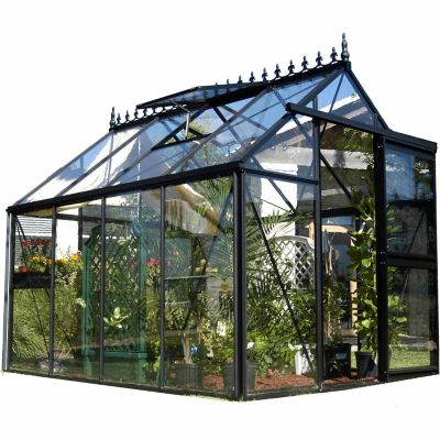 Exaco 10-3/16 ft. x 7-7/8 ft. Janssen Junior Victorian 23 Greenhouse Kit