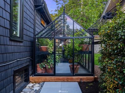 Image showing 7 th Exaco 10-3/16 x 7-7/8ft. Janssens Junior Victorian 23 Greenhouse Kit