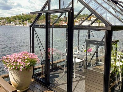 Image showing 8 th Exaco 10-3/16 x 7-7/8ft. Janssens Junior Victorian 23 Greenhouse Kit