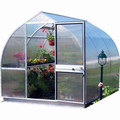 Exaco 10-5/8 ft. x 7-13/16 ft. Riga 3 S Greenhouse Kit with Base