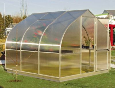 Image showing  10-5/8 ft. x 8-13/16 ft. RIGA 3 Greenhouse Kit with Base