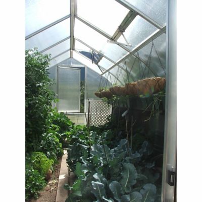 Image showing  17-5/8 ft. x 8-13/16 ft. RIGA V Greenhouse Kit with Base