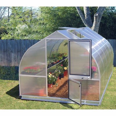 Image showing  17-5/8 ft. x 8-13/16 ft. RIGA V Greenhouse Kit with Base