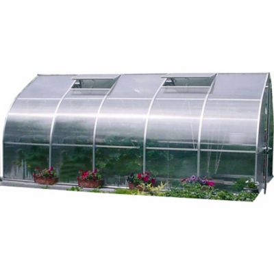 Image showing  17-5/8 ft. x 8-13/16 ft. RIGA V Greenhouse Kit with Base