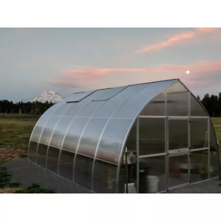 Exaco Riga XL 6 Greenhouse 19-1/8 ft x 14-3/16 ft. Hobby Greenhouses