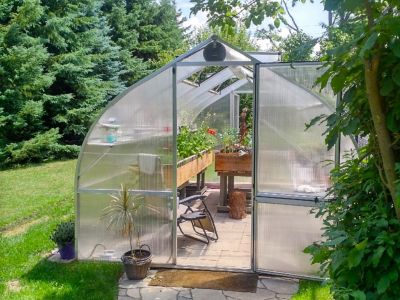 Image showing  19-1/8 ft. x 14-3/16 ft. RIGA XL 6 Greenhouse