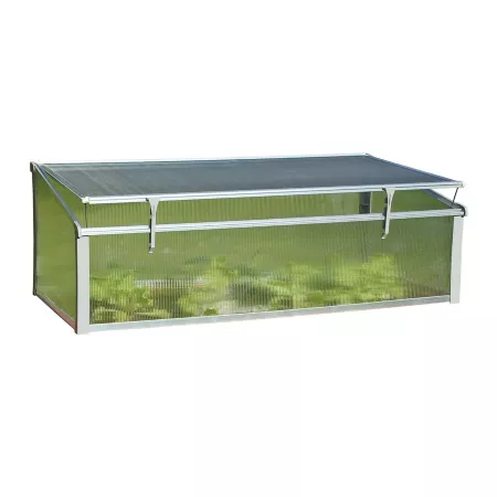 Exaco Juwel Year-Round Cold Frame Greenhouse 4 3/16 ft x 1 15/16 ft. Portable & Mini Greenhouses