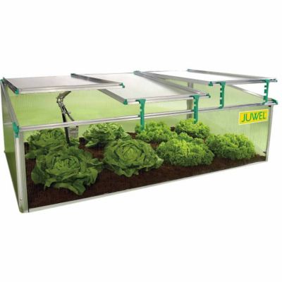 Exaco 4-15/16 ft. x 2-5/8 ft. Juwel Biostar Cold Frame Greenhouse