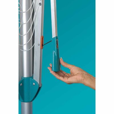Image showing  6-3/8 ft. Outdoor 500 Retractable Rotary Clothesline