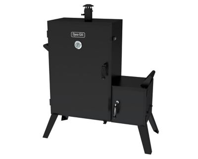 Dyna-Glo 36 in. Wide Body Charcoal Offset Smoker, Black, 1,890 sq. in. Cooking Area