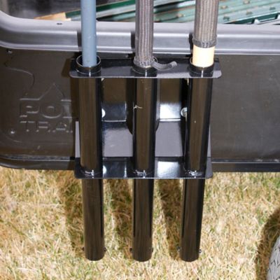 Image showing  20 lb. Capacity Mounted Steel Tool Rack for Polar Trailers, 19 in. x 10 in. x 4-3/4 in.
