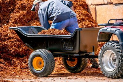 Image showing  Tow-Behind 15 cu. ft. ATV/UTV Trailer, 1,200 lb. Capacity