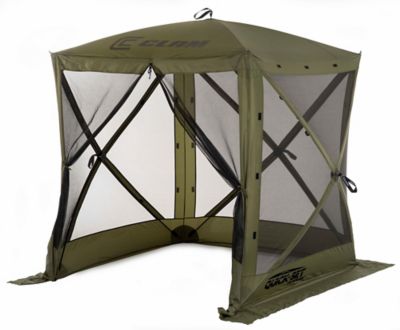 Image showing  36 sq. ft. Traveler 4-Sided Screen Shelter, Green/Black