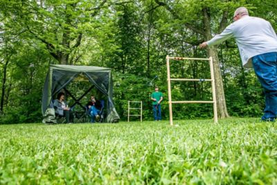 Image showing  36 sq. ft. Traveler 4-Sided Screen Shelter, Green/Black
