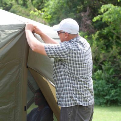 Image showing  Screen Hub Wind Panels, Green, 3-Pack