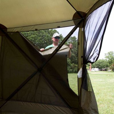 Image showing  Screen Hub Wind Panels, Green, 3-Pack