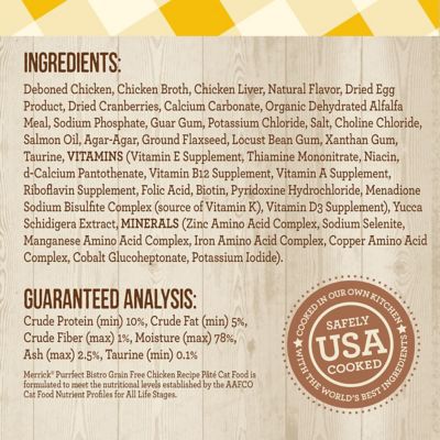 Image showing  Purrfect Bistro Grain Free Chicken Pate, 5.5 oz.