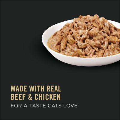 Image showing  Savor Adult Beef and Chicken in Gravy Wet Cat Food, 3 oz. Can