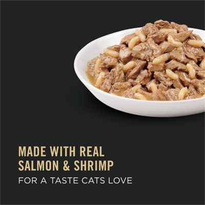 Image showing  Complete Essentials Salmon, Shrimp & Rice Entree in Sauce Wet Cat Food, 3 oz.