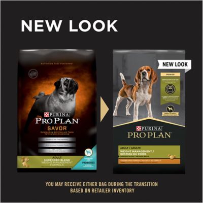 Image showing  Shredded Blend Chicken & Rice Formula With Probiotics Weight Management Dry Dog Food
