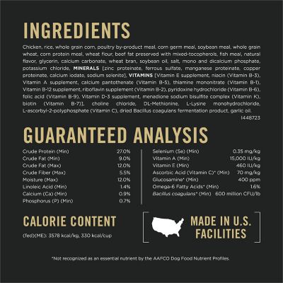 Image showing 5 th Purina Pro Plan Shredded Blend Chicken & Rice Formula With Probiotics Weight Management Dry Dog Food