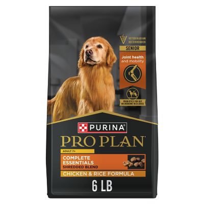 Image showing  Shredded Blend Chicken and Rice Formula With Probiotics Senior Dry Dog Food