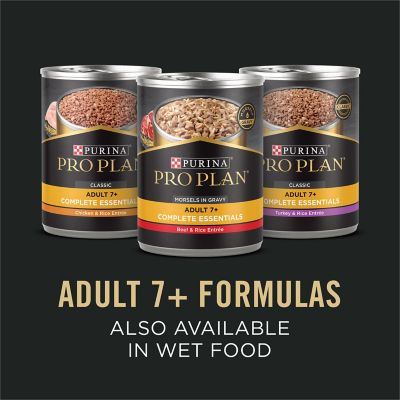 Image showing 8 th Purina Pro Plan Shredded Blend Chicken and Rice Formula With Probiotics Senior Dry Dog Food