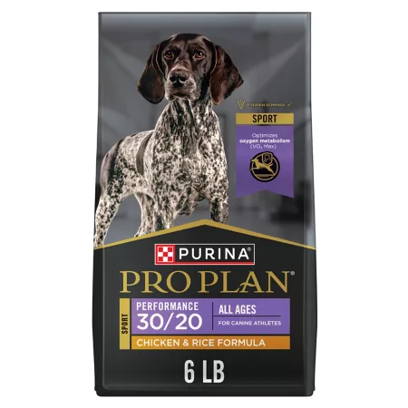 Purina Pro Plan Sport All Life Stages 30/20 Performance Chicken Formula Dry Dog Food 6 lb Bag Dry Dog Food