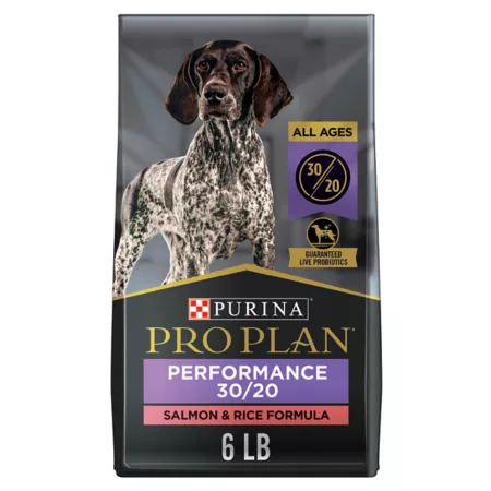 Purina Pro Plan Sport All Life Stages 30/20 Performance Salmon and Rice Formula Dry Dog Food 6 lb Bag Dry Dog Food