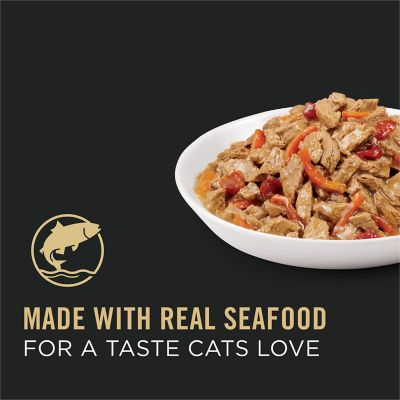 Image showing  Savor Adult Ocean Fish Chunks in Sauce Wet Cat Food, 3 oz. Can