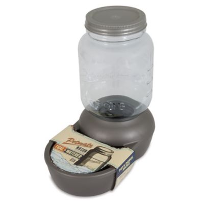 McLovin's Gravity Waterer & Feeder Grey - Single