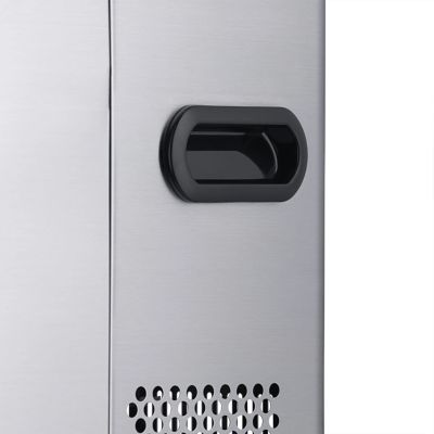 Image showing 5 th NewAir 50 lb. Ice/Day Stainless Steel Portable Ice Maker, 3 Ice Sizes and Easy to Clean BPA-Free Parts