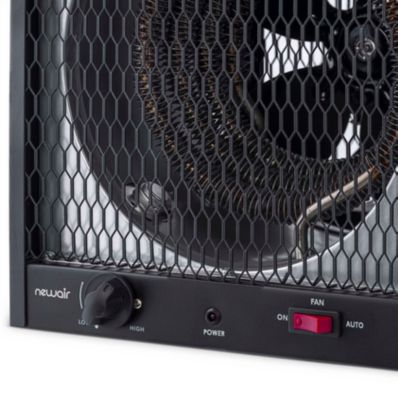 Image showing  Electric Garage Heater, 560 sq. ft., 19,107 BTU, 5,600W, 240V, 6 ft. Cord Wrap and Carrying Handle