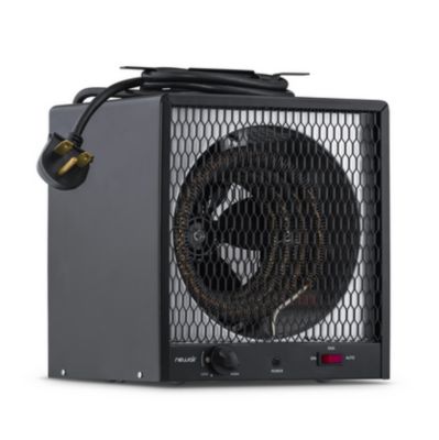 Image showing 5 th NewAir Electric Garage Heater, 560 sq. ft., 19,107 BTU, 5,600W, 240V, 6 ft. Cord Wrap and Carrying Handle