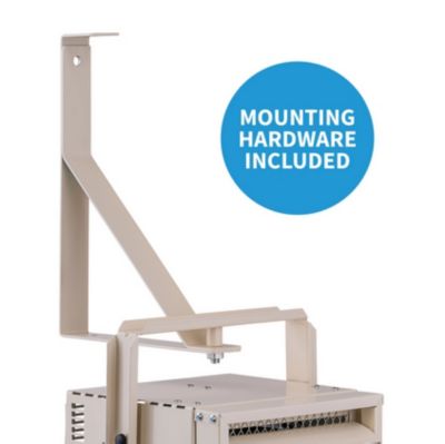 Image showing 6 th NewAir Electric Garage Heater, 500 sq. ft., 17,060 BTU, Ceiling Mount with Adjustable Louvers and Tilt Head