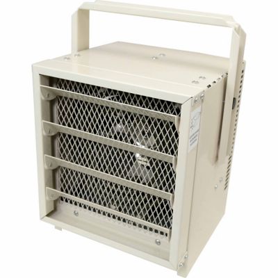 Image showing 11 th NewAir Electric Garage Heater, 500 sq. ft., 17,060 BTU, Ceiling Mount with Adjustable Louvers and Tilt Head