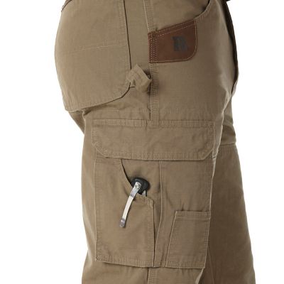 Image showing 6 th Wrangler Men's Relaxed Fit Riggs Workwear Ripstop Ranger Cargo Work Pants