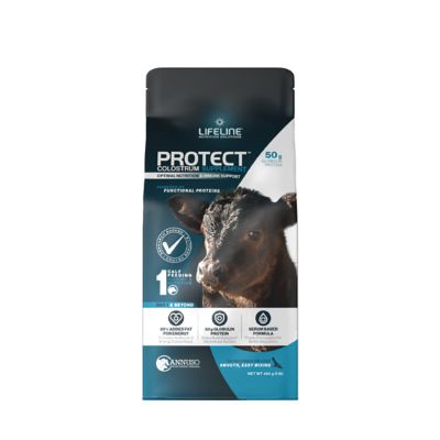 Lifeline Protect Colostrum Supplement for Calves, Single Feeding, 50g