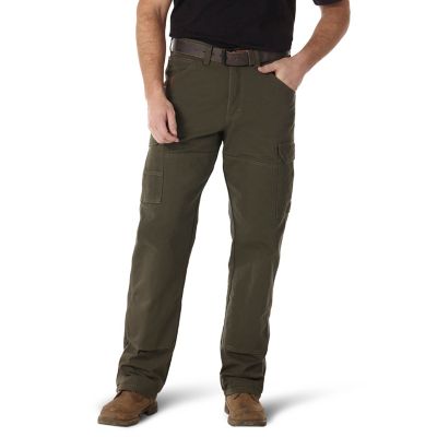 Wrangler Men's Relaxed Fit Riggs Workwear Ripstop Ranger Cargo Work Pants