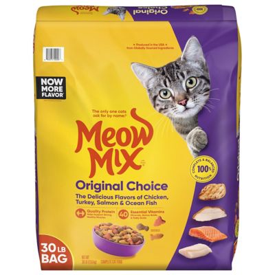 Meow Mix Original Choice All Life Stages Chicken, Turkey, Salmon and Ocean Fish Recipe Dry Cat Food