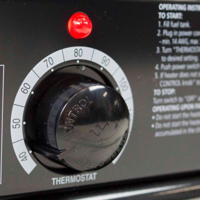 Image showing  80,000 BTU Delux Portable Kerosene/Multi-Fuel Forced Air Heater