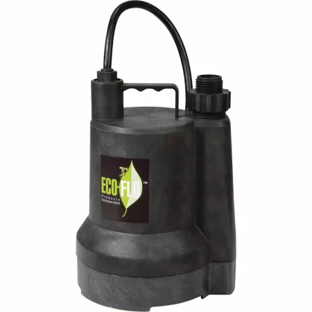 ECO-FLO Products Inc 1/4 HP 115V Thermoplastic Manual Submersible Utility Pump SUP55 Utility Pumps