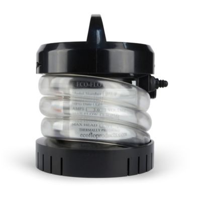 Image showing 9 th ECO-FLO Products Inc. 0.0182 HP 4.5V Battery-Powered Plastic Submersible Utility Pump, BSUP, 138 GPH