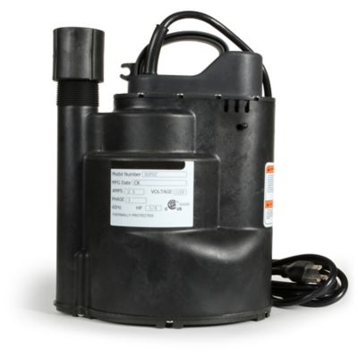 Image showing  1/4 HP 115V Electric Plastic Automatic Submersible Utility Pump, 1,800 GPH, SUP57